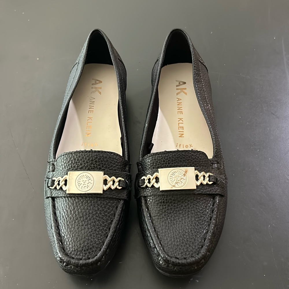 Anne Klein🔥 Black Naddie Loafer Size 7.5W EUC